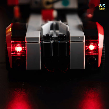 Light Kit for LEGO® F1 Truck with RB20 & AMR24 F1 Cars 60445