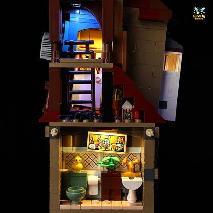 Light Kit for LEGO® The Burrow – Collectors' Edition 76437