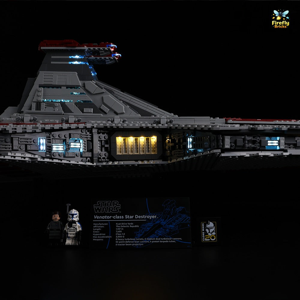 Light Kit for LEGO® Venator-Class Republic Attack Cruiser 75367