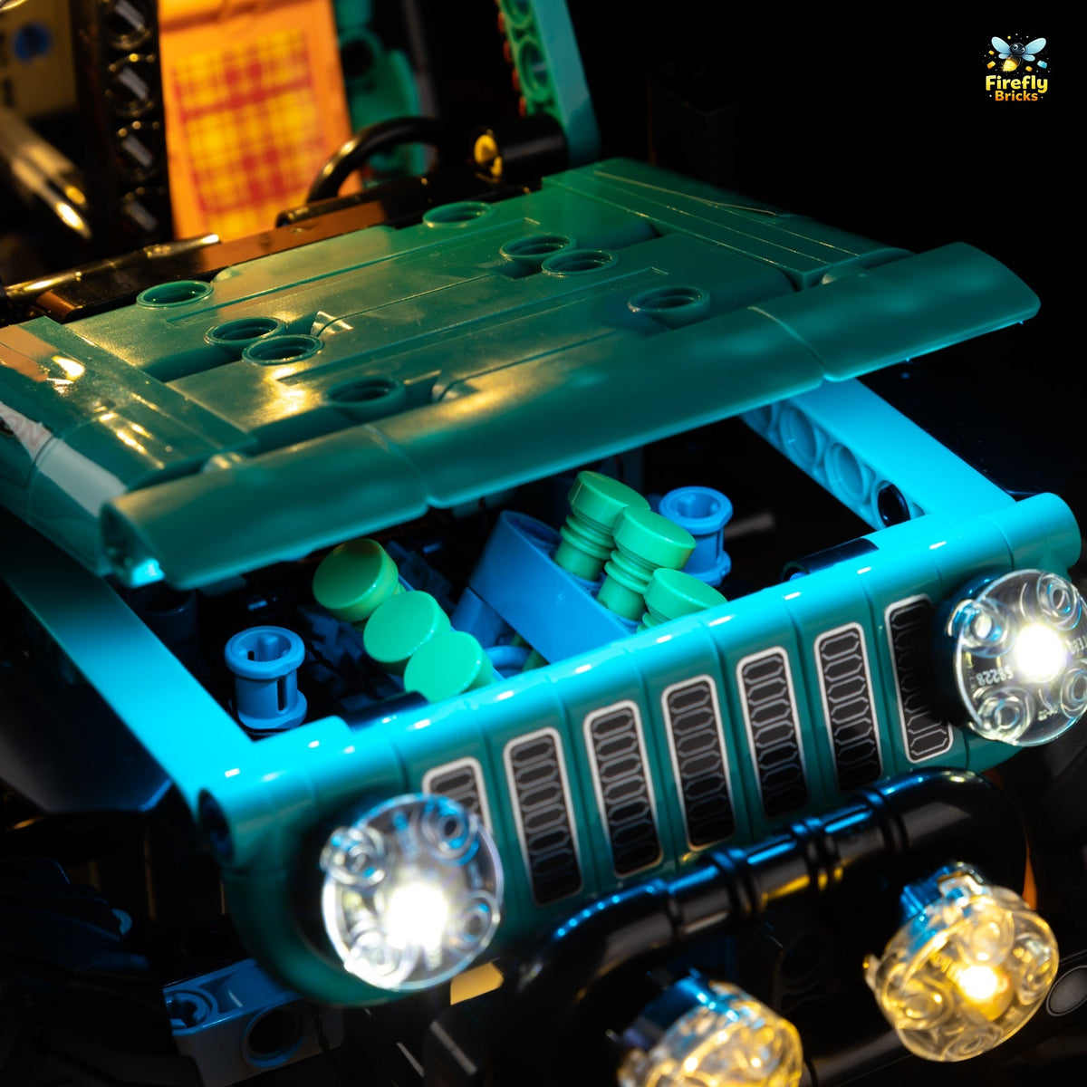 Light Kit for LEGO® Jeep Wrangler Rubicon SUV 42227