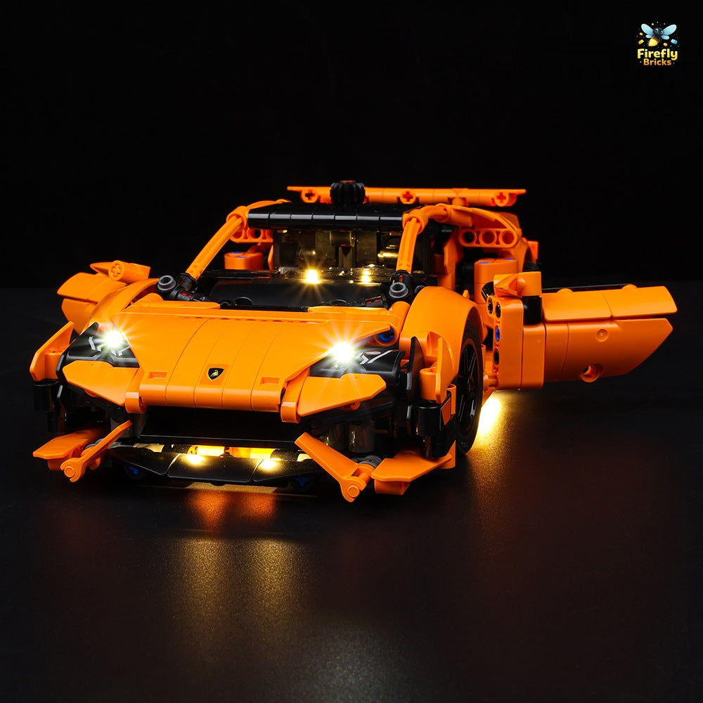 Light Kit for LEGO® Lamborghini Huracán Tecnica Orange 42196