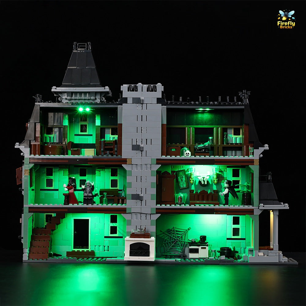 Light Kit for LEGO® Haunted House 10228 (Updated)