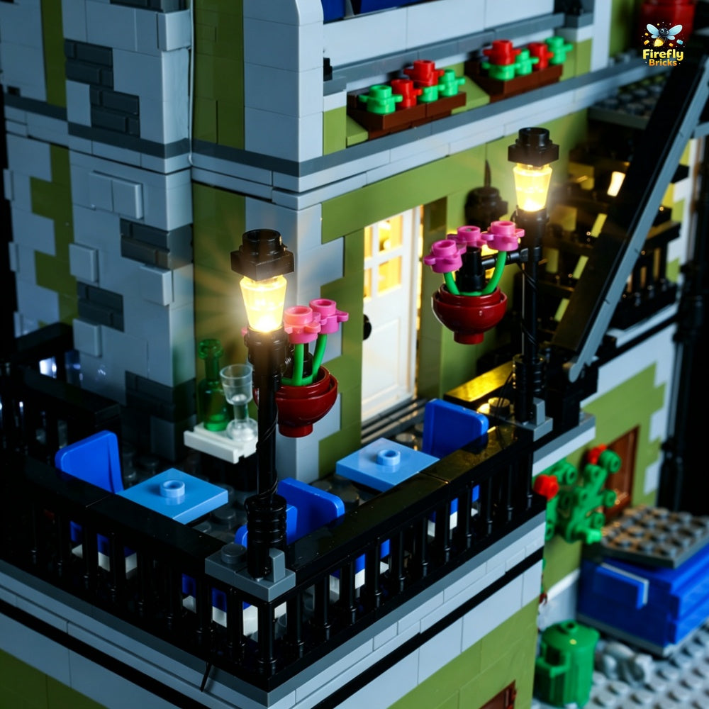 Light Kit for LEGO® Parisian Restaurant 10243