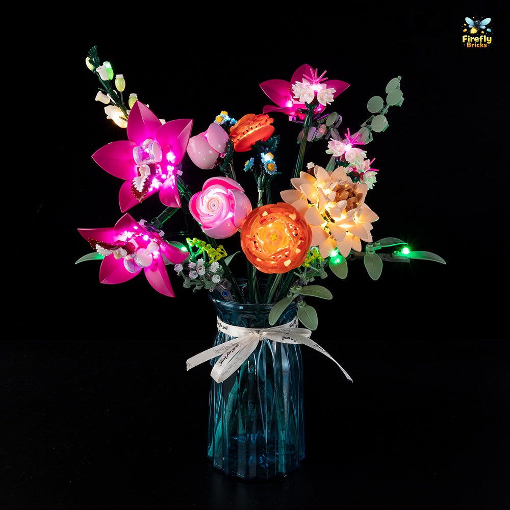 Light Kit for LEGO® Pretty Pink Flower Bouquet 10342