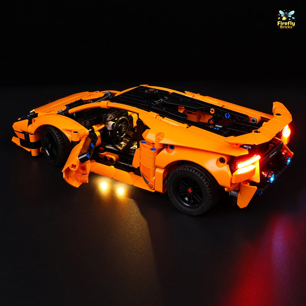Light Kit for LEGO® Lamborghini Huracán Tecnica Orange 42196