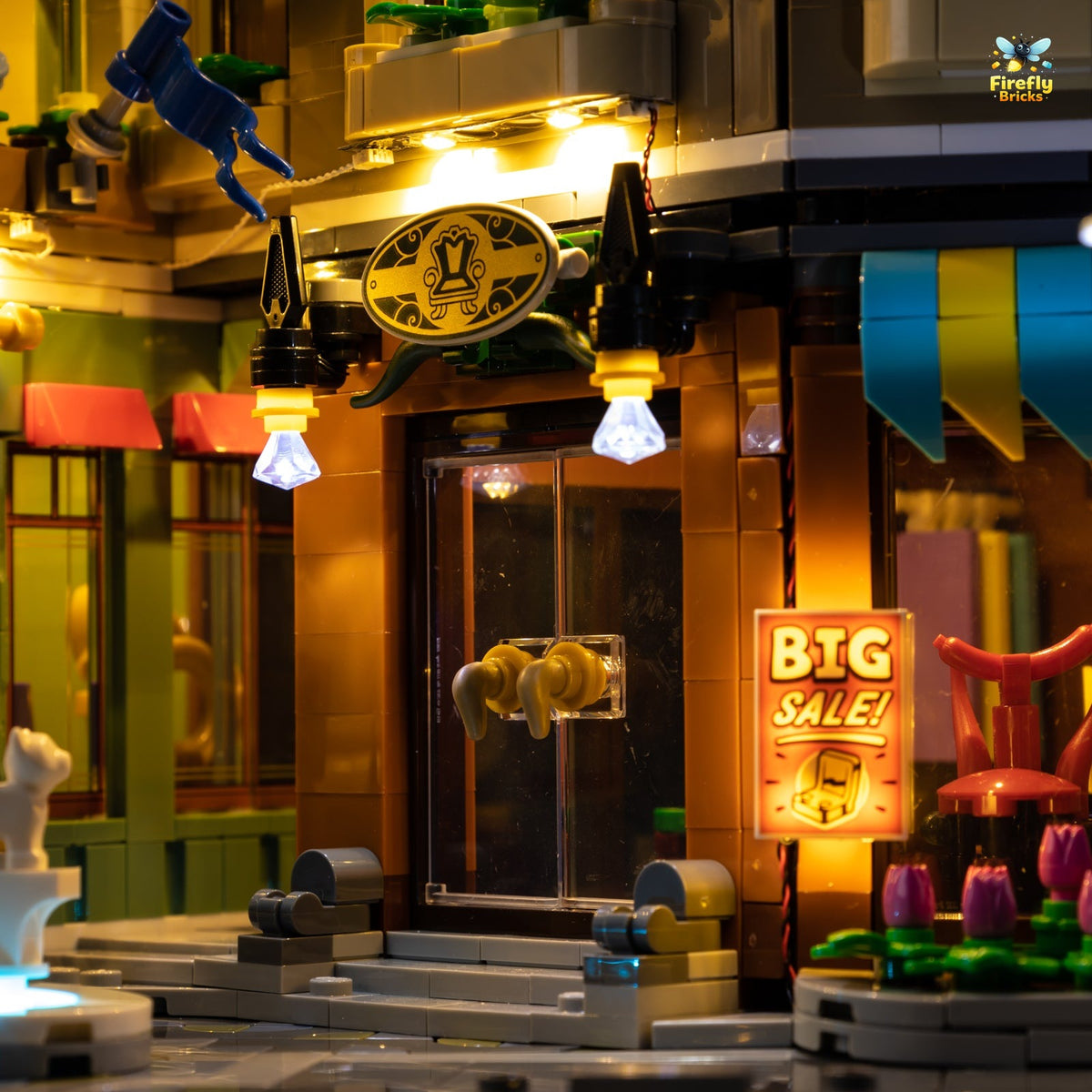 Light Kit for LEGO® Shopping Street 11371