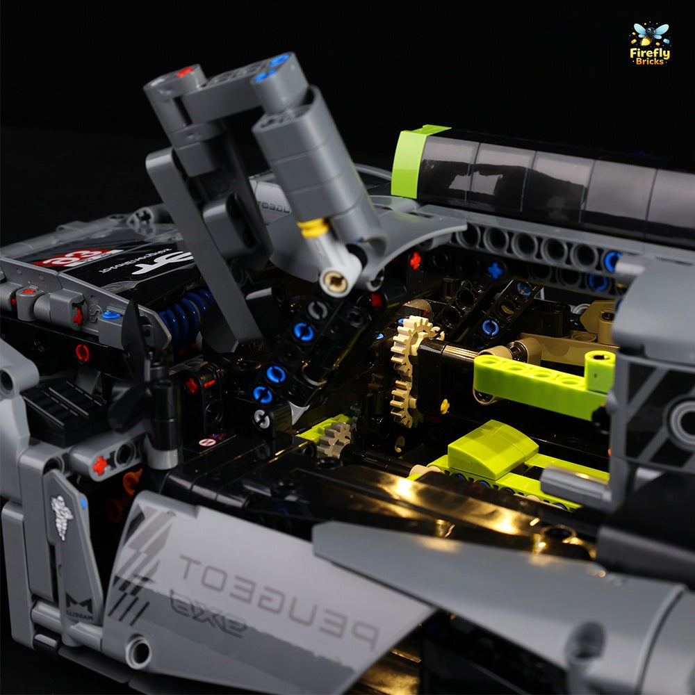 Light Kit for LEGO® PEUGEOT 9X8 24H Le Mans Hybrid Hypercar 42156