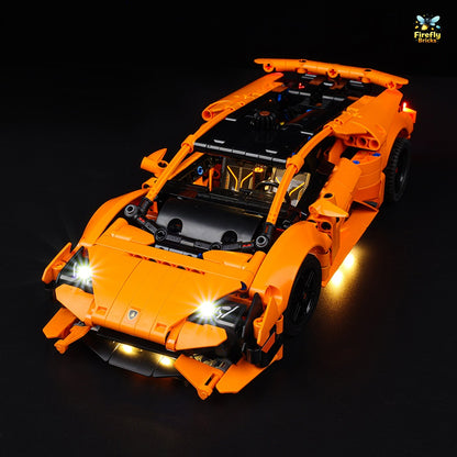 Light Kit for LEGO® Lamborghini Huracán Tecnica Orange 42196