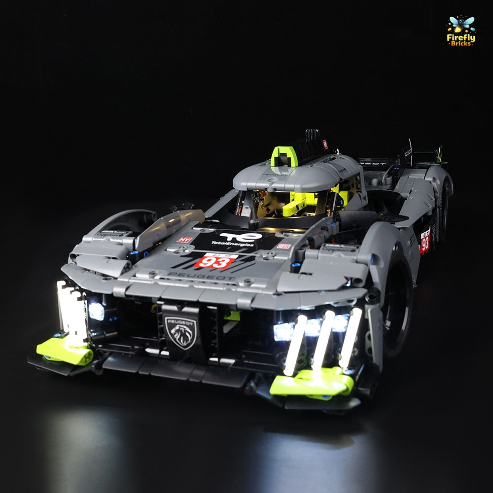 Light Kit for LEGO® PEUGEOT 9X8 24H Le Mans Hybrid Hypercar 42156