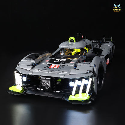 Light Kit for LEGO® PEUGEOT 9X8 24H Le Mans Hybrid Hypercar 42156