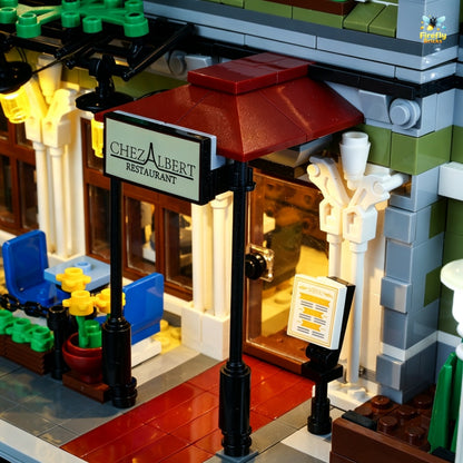 Light Kit for LEGO® Parisian Restaurant 10243