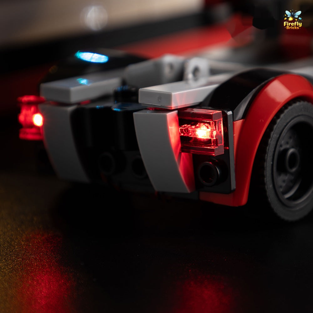 Light Kit for LEGO® F1 Truck with RB20 & AMR24 F1 Cars 60445