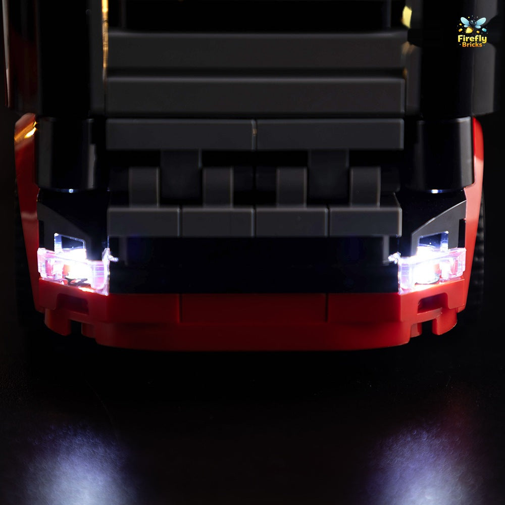 Light Kit for LEGO® F1 Truck with RB20 & AMR24 F1 Cars 60445