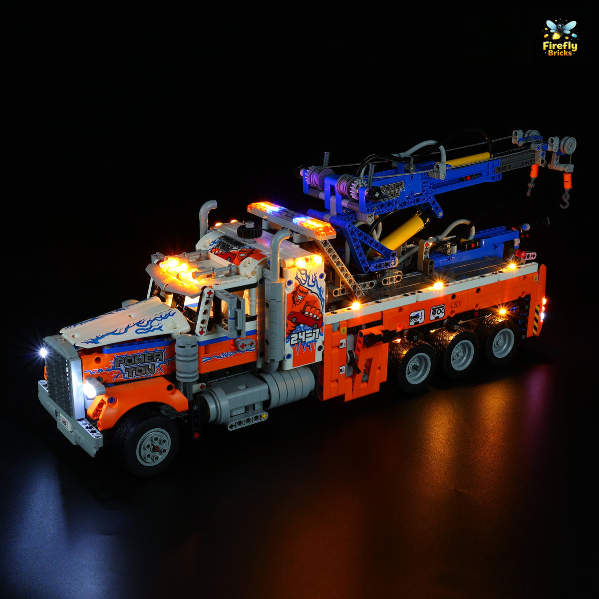 Light Kit for LEGO® Heavy-duty Tow Truck 42128